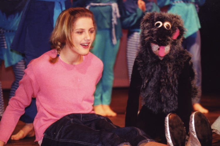 Dorothy and Toto the dog