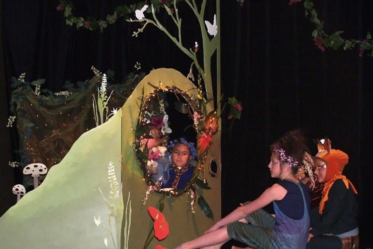 Titania and her fairies