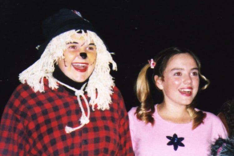 The Scarecrow and Dorothy